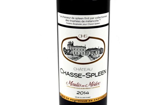 Coffret cadeau gravé "Joyeux Noël" + trois bouteilles Château Chasse-Spleen AOP  Moulis 2014