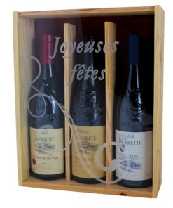 Coffret cadeau gravé 