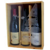 Coffret cadeau gravé 3 bouteilles Côtes du Rhônes Domaine de la Jaufrette